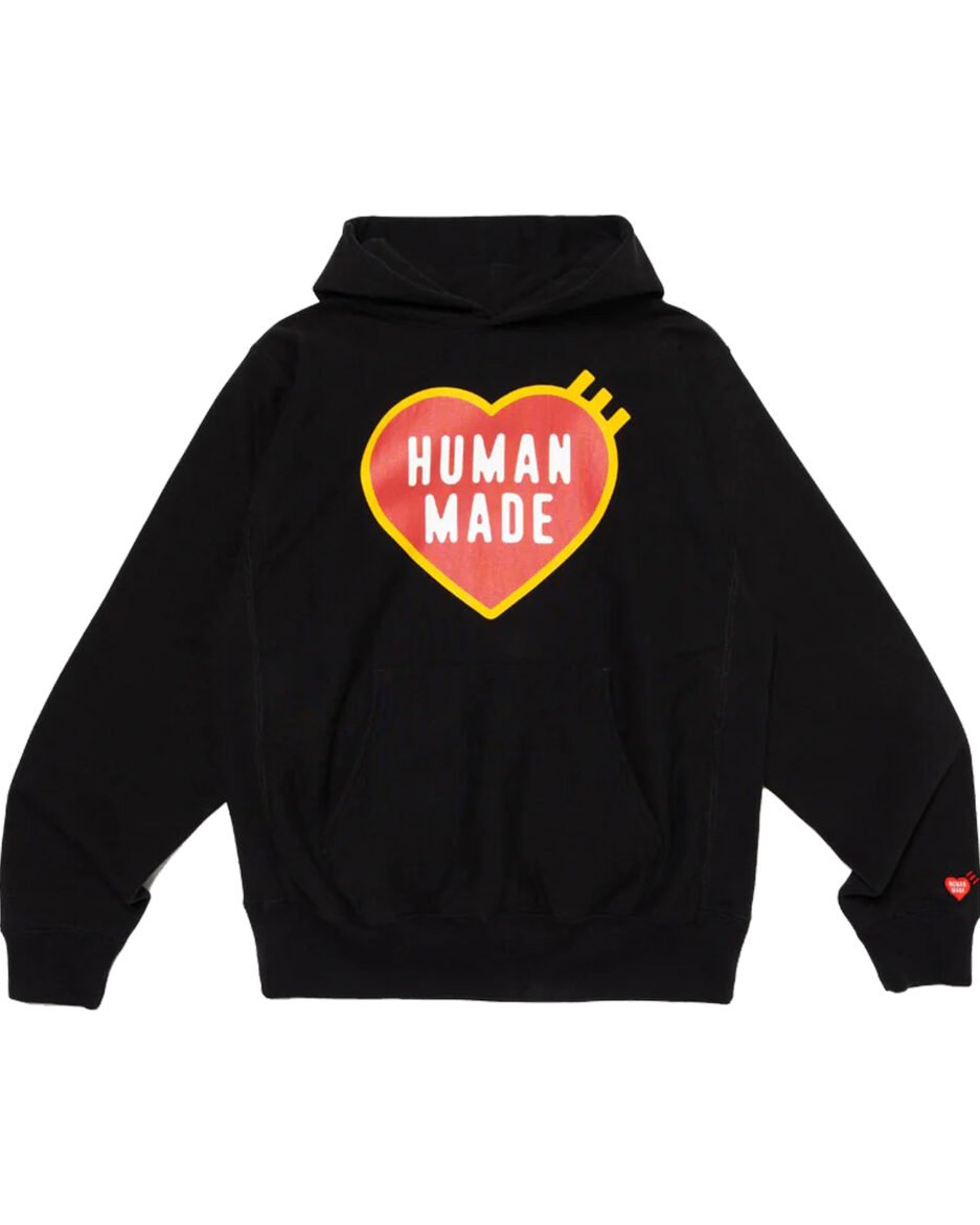 Human Made Hearts Logo Hoodie