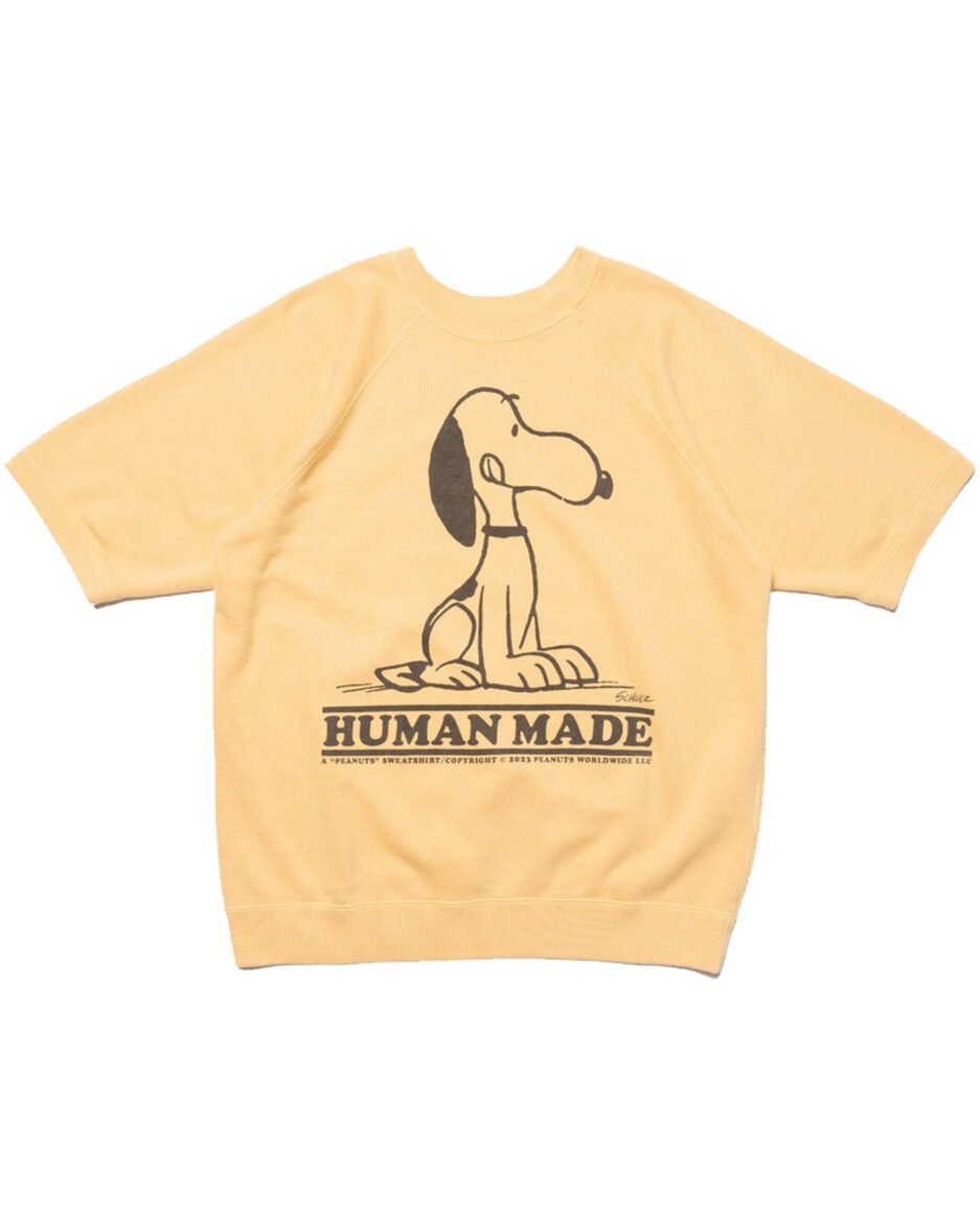 Human Made Peanuts SS T-Shirt Yellow