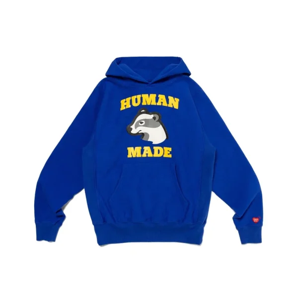 Human Made Heavy Weight Hoodie Blue