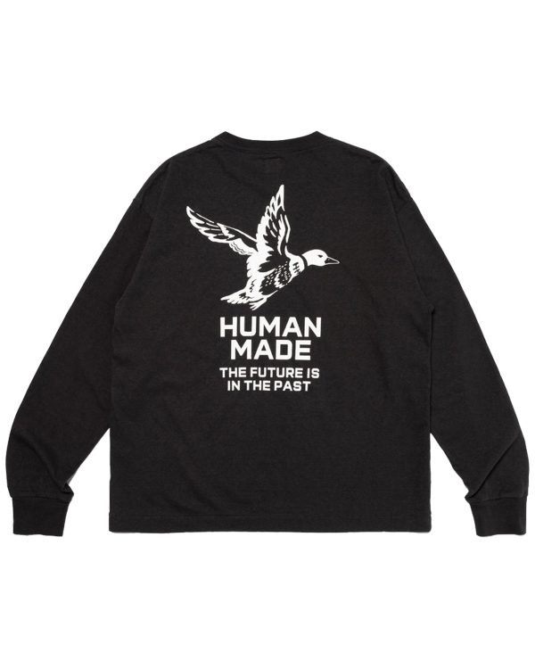 Human Made Graphic L/S Black T-Shirt